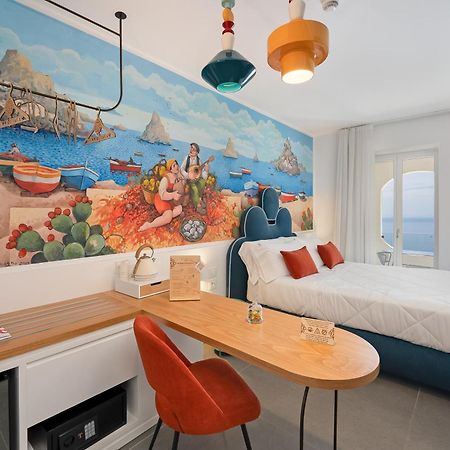 Albergo Dipinto Baccofurore Furore Exterior foto