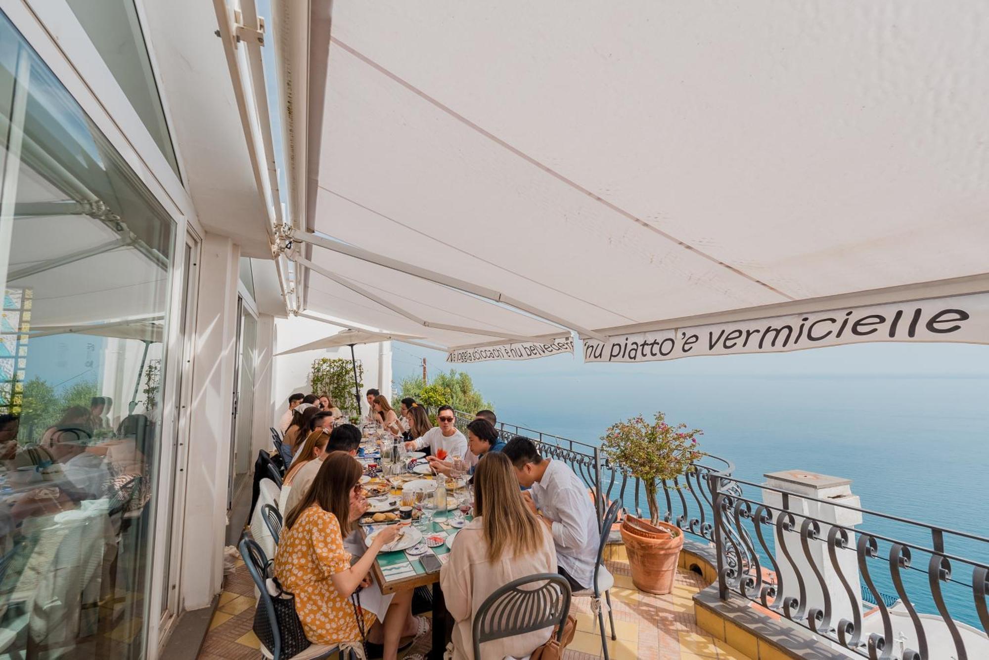 Albergo Dipinto Baccofurore Furore Exterior foto