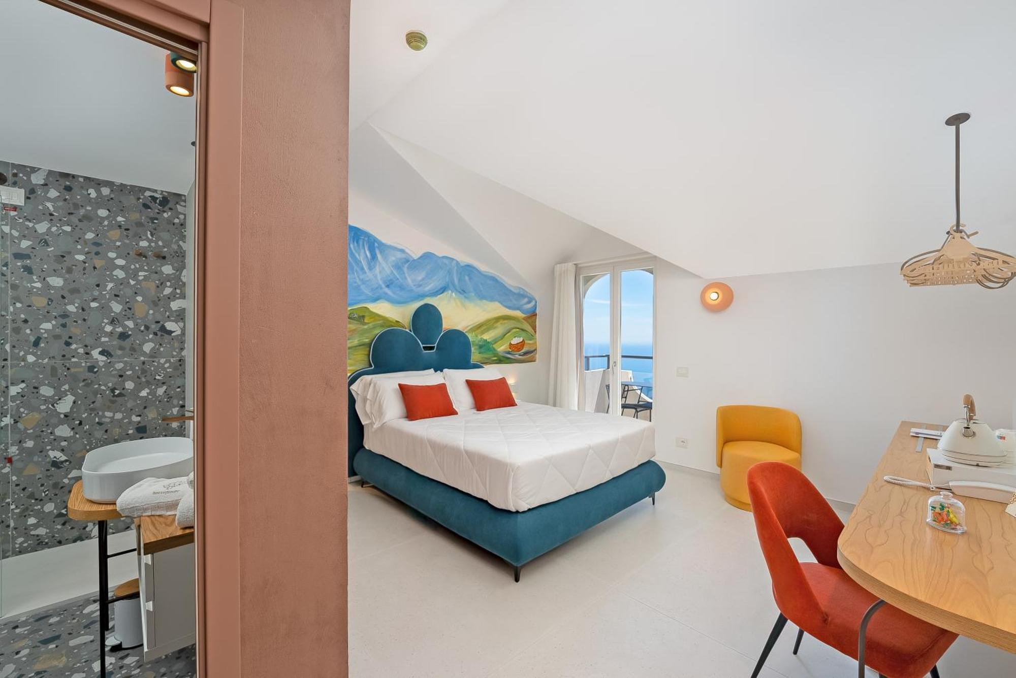 Albergo Dipinto Baccofurore Furore Exterior foto