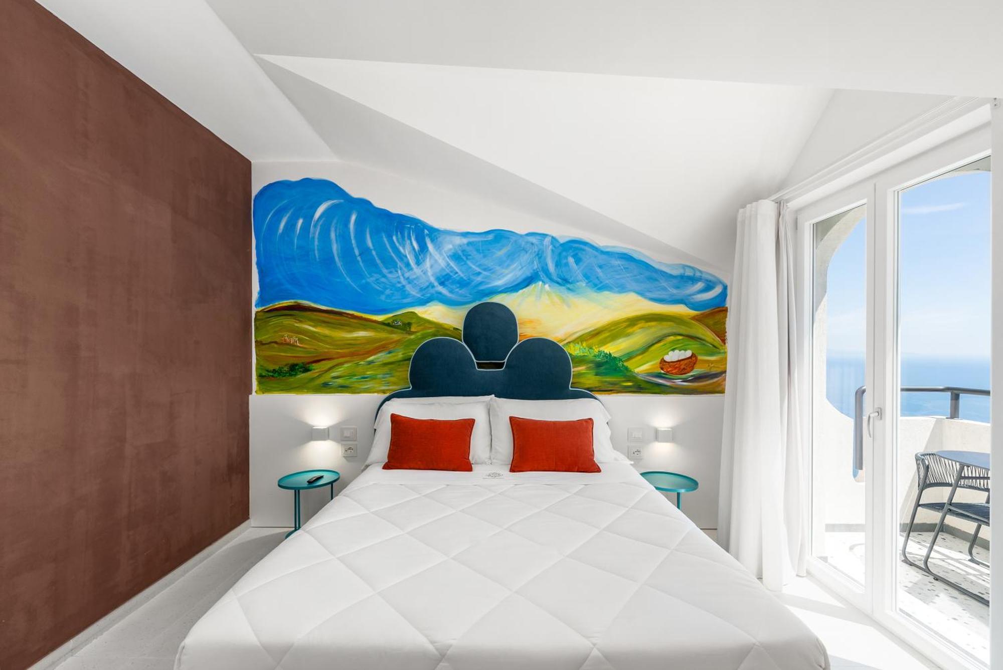 Albergo Dipinto Baccofurore Furore Exterior foto